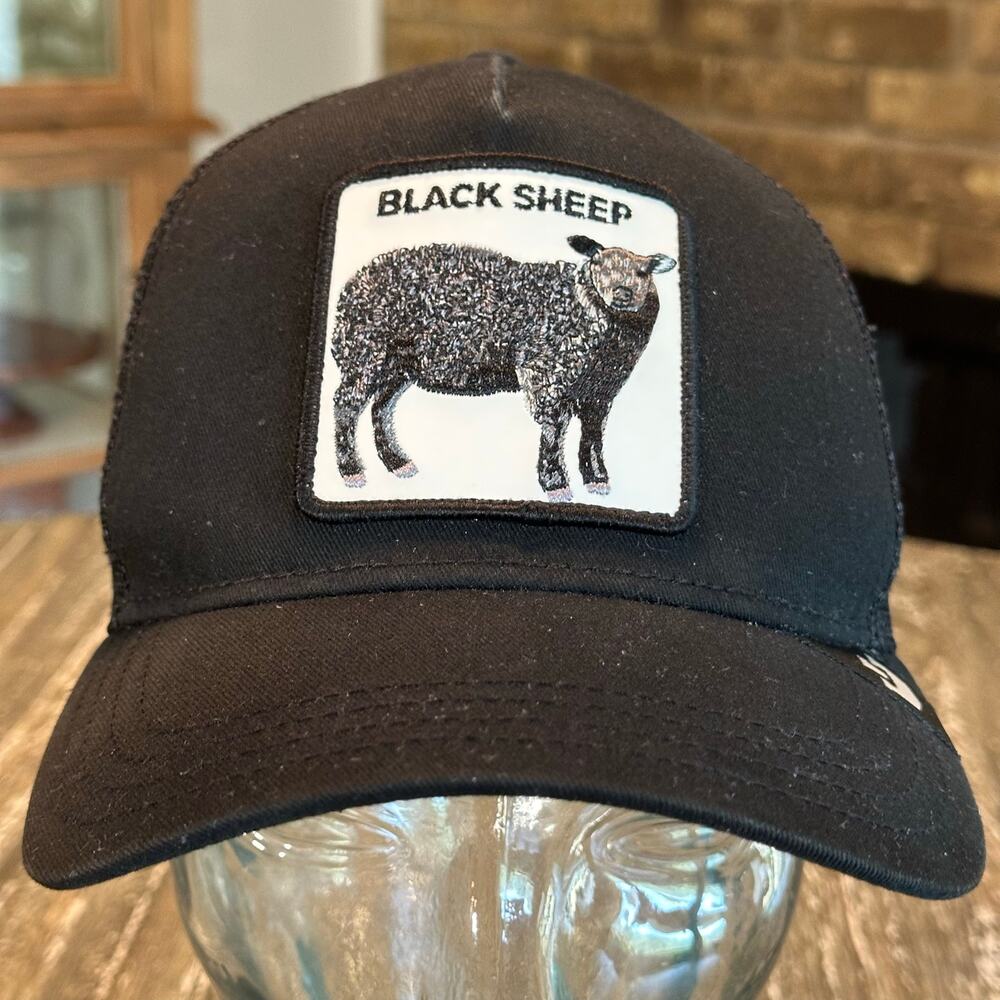 Goorin Bros The Farm ‘Black Sheep’ Adjustable SnapBack Mesh Trucker Hat Cap